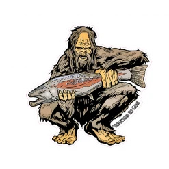 Boneyard Fly Gear Sasquatch Decals - Unique Gifts & Accessories for Outdoor Enthusiasts 6 Boneyard Fly Gear Gifts & Accessories Boneyard Sasquatch Decals