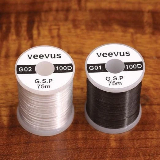 Hareline Dubbin Veevus GSP 100 Thread, Tinsel & Wire - Premium Fly Tying Supplies 2 Hareline Dubbin Veevus GSP 100 Thread, Tinsel & Wire