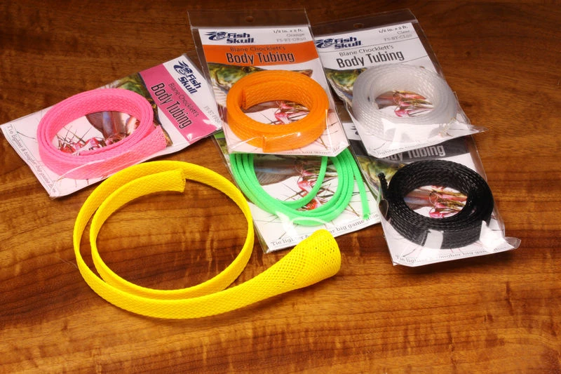 Hareline Dubbin 1/2 Inch Fish Skull Chocklett's Body Tubing - Premium Chenille, Braid & Body Materials for Fly Tying 2 Hareline Dubbin 1/2 Inch Fish Skull Chocklett's Body Tubing Chenille, Braid & Body Materials