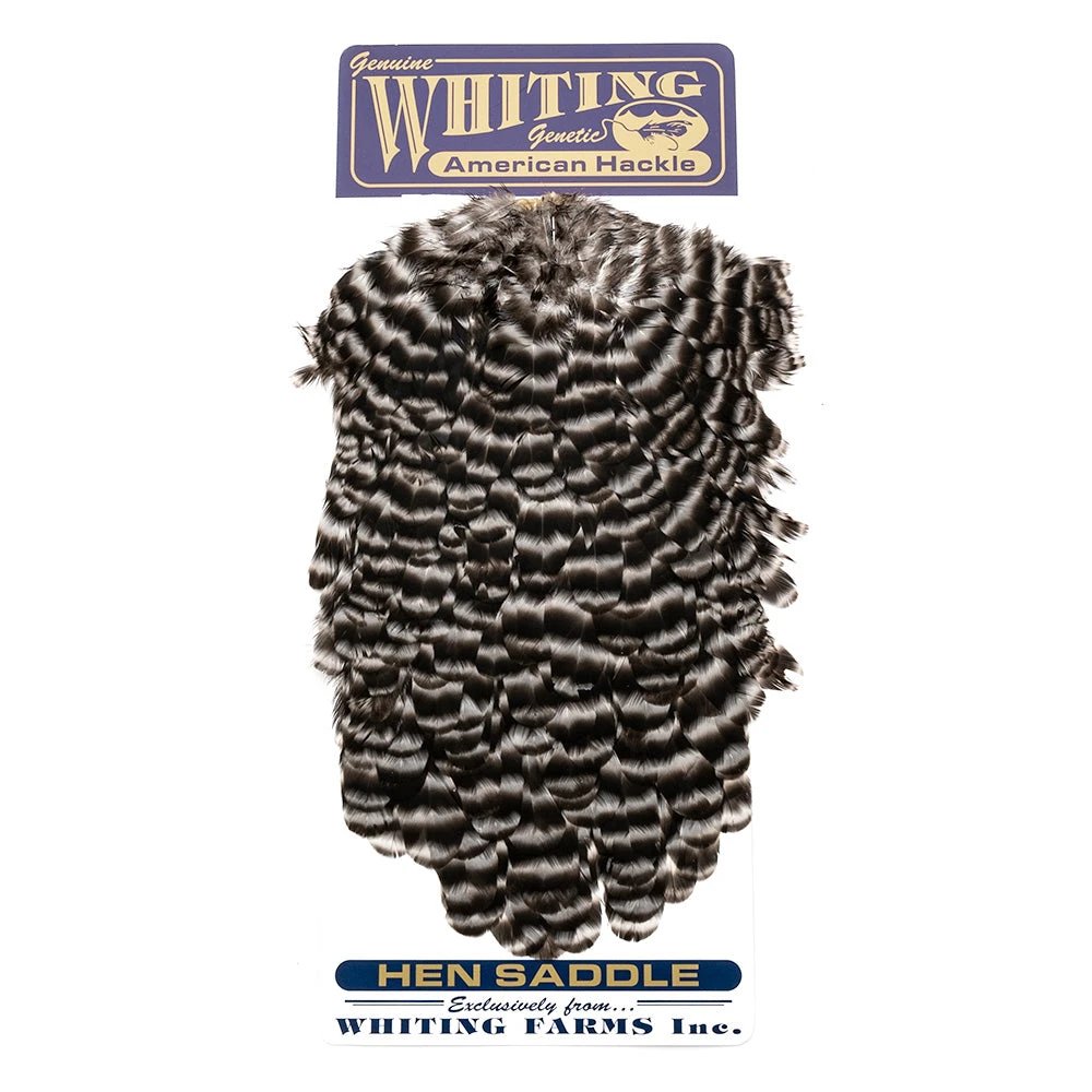 Nature's Spirit Whiting American Hen Saddles for Fly Tying | Premium Feathers & Hackle 1 Nature's Spirit Feathers & Hackle Whiting American Hen Saddles