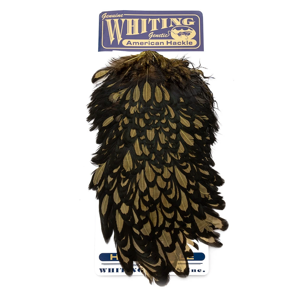 Nature's Spirit Whiting American Hen Saddles for Fly Tying | Premium Feathers & Hackle 2 Nature's Spirit Feathers & Hackle Whiting American Hen Saddles