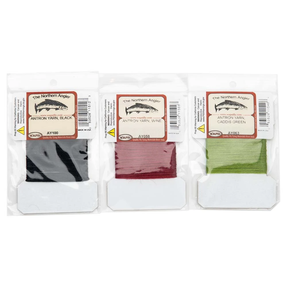 Wapsi Fly Antron Yarn for Fly Tying - Premium Chenille & Braid Material 1 Wapsi Fly Antron Yarn