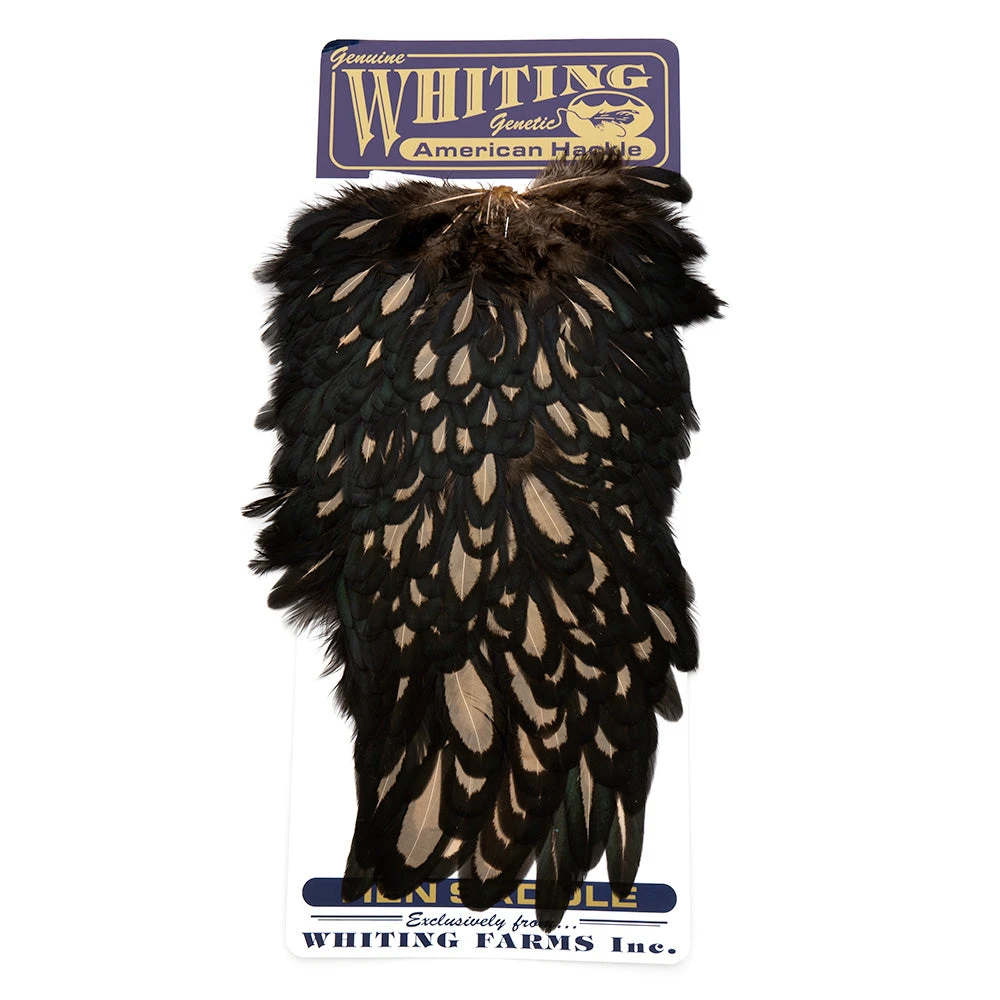 Nature's Spirit Whiting American Hen Saddles for Fly Tying | Premium Feathers & Hackle 19 Nature's Spirit Feathers & Hackle Whiting American Hen Saddles