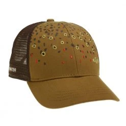 Rep Your Water Brown Trout Skin Trucker