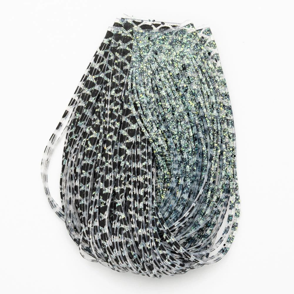 Hareline Dubbin Chenille, Braid & Body Materials Barred Crazy Legs - Premium Fly Tying Supplies 2 Hareline Dubbin Chenille, Braid & Body Materials Barred Crazy Legs