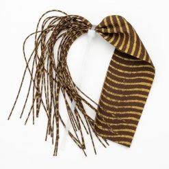 Wapsi Fly Barred Round Rubber Chenille, Braid & Body Materials