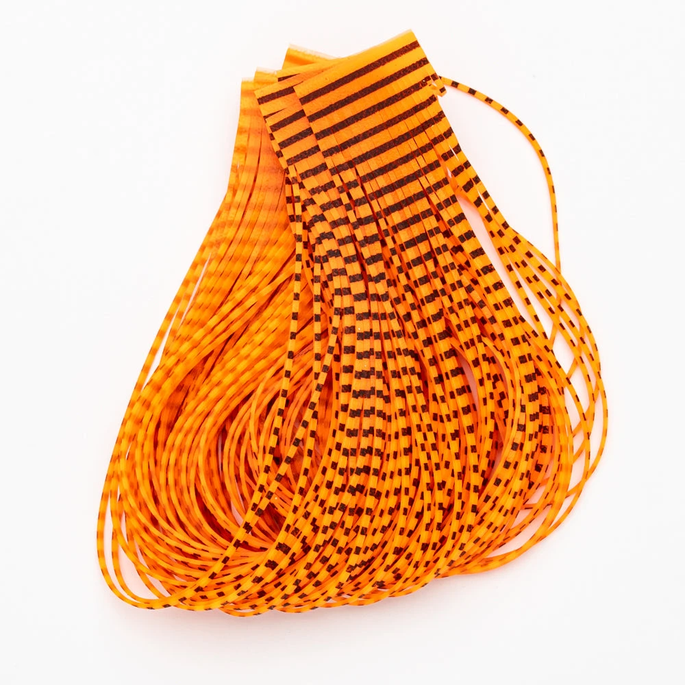 Wapsi Fly Barred Sili Legs - Premium Fly Tying Material for Realistic Fly Patterns 6 Wapsi Fly Barred Sili Legs