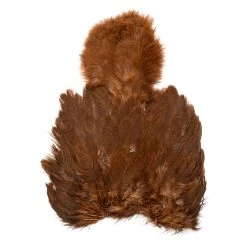 Nature's Spirit Whiting Brahma Hen Saddles With Chickabou Feathers & Hackle