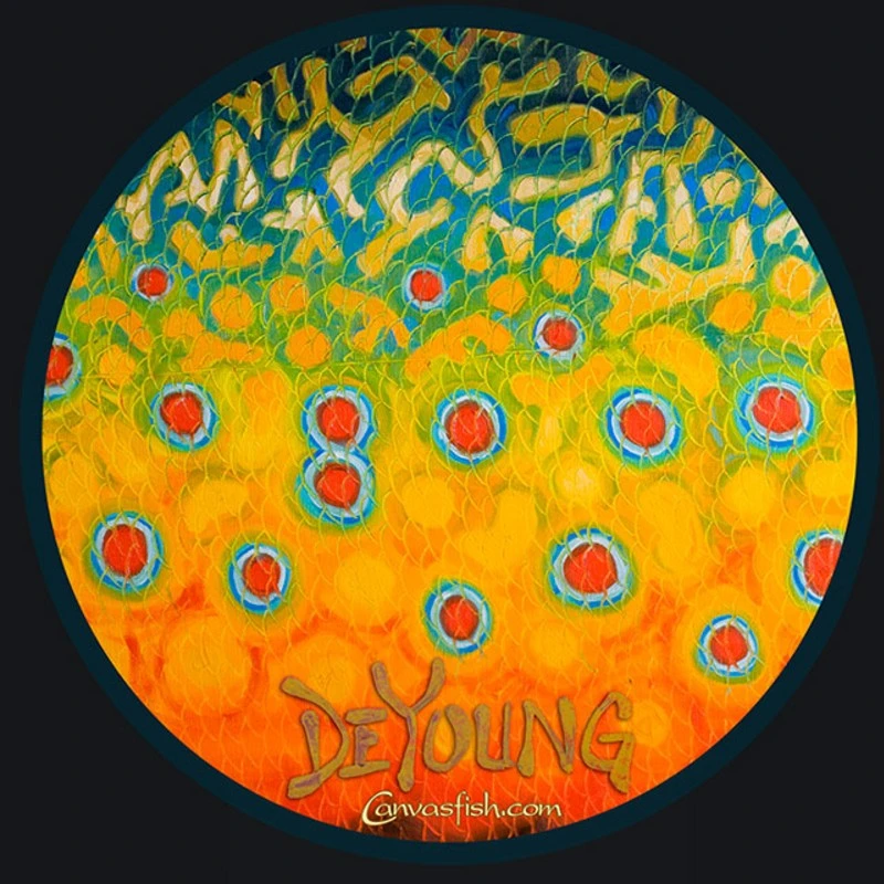 DeYoung Studio Brookie Flank Decal - Unique Gifts & Accessories for Fish Enthusiasts 1 DeYoung Studio DeYoung Brookie Flank Decal Gifts & Accessories