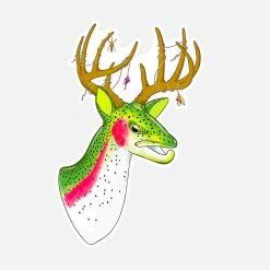 Remedy Provisions Buck 'Bow Decal Gifts & Accessories