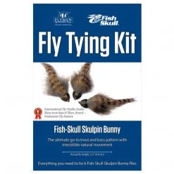 Flymen Fishing Company Fly Tying Kit - Fish Skull Skulpin Bunny
