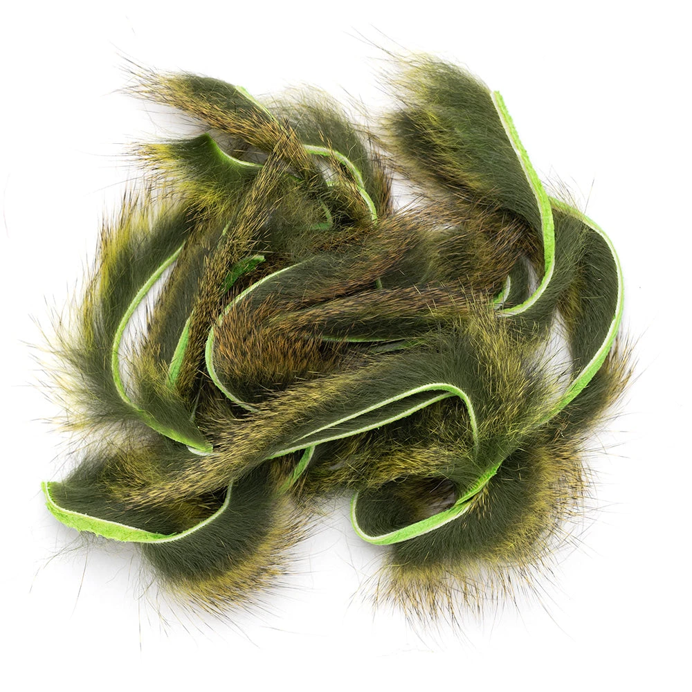 Wapsi Fly Micro Pine Squirrel Zonkers - Premium Fly Tying Fur & Hair for Fly Fishing 3 Wapsi Fly Micro Pine Squirrel Zonkers Fur & Hair