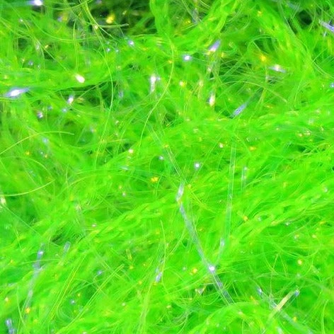 Hareline Dubbin Micro UV Polar Chenille - Premium Fly Tying Material for Fly Fishing 4 Hareline Dubbin Chenille, Braid & Body Materials Micro UV Polar Chenille