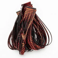 Wapsi Fly Barred Sili Legs - Premium Fly Tying Material for Realistic Fly Patterns 24 Wapsi Fly Barred Sili Legs