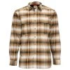 Simms Fishing Shirts & Sweatshirts Simms Coldweather Shirt Dark Bronze