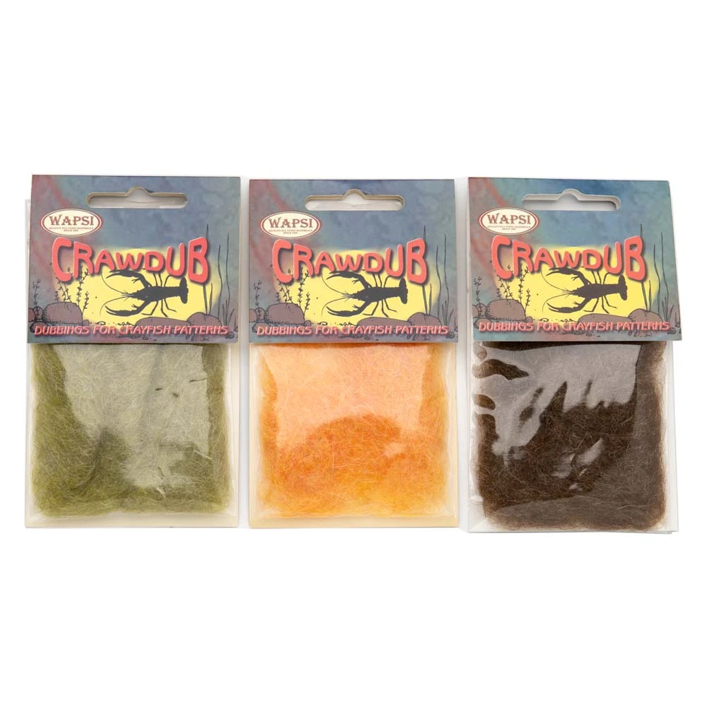Wapsi Fly Crawdub Dubbing - Premium Fly Tying Material for Realistic Fly Patterns 1 Wapsi Fly Crawdub Dubbing