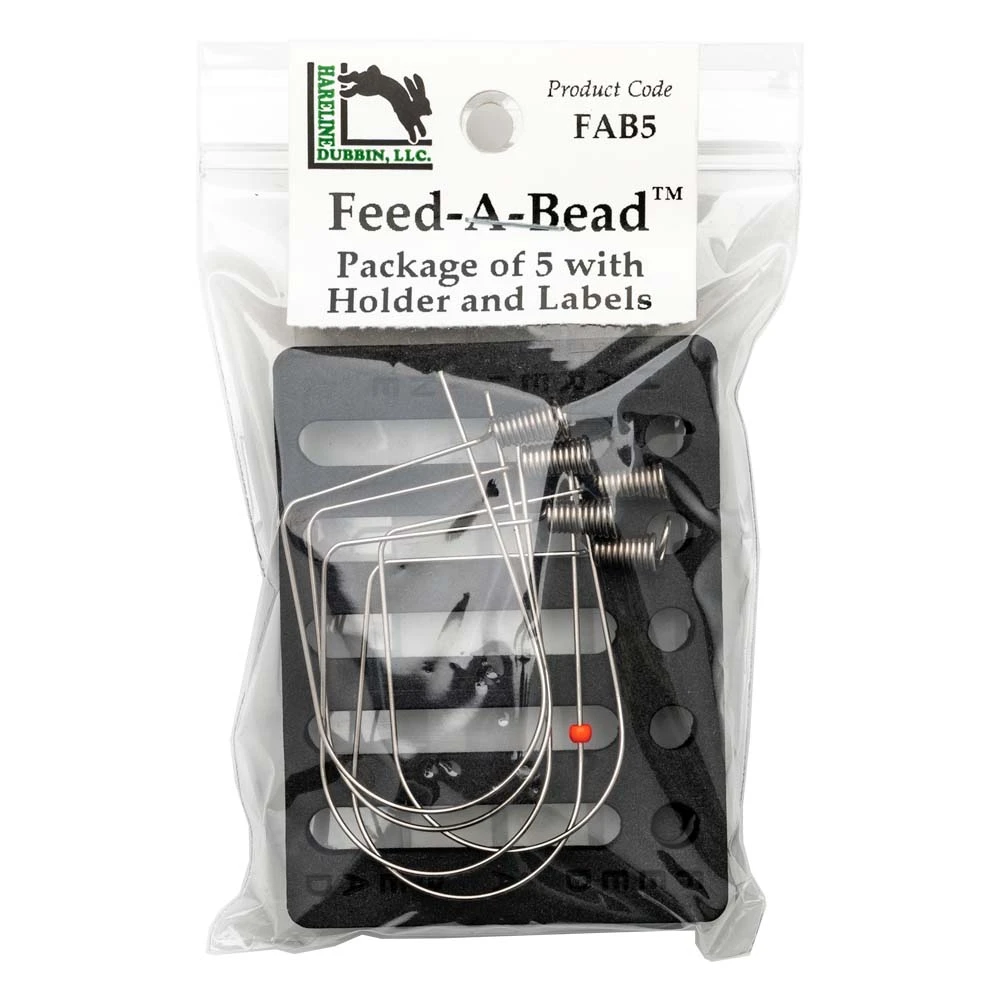 Hareline Dubbin Feed-A-Bead Fly Tying Tools - Premium Fly Tying Accessories for Anglers 2 Hareline Dubbin Feed-A-Bead Fly Tying Tools