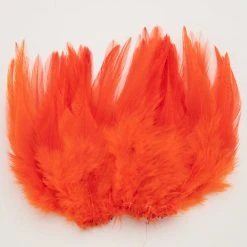 Wapsi Fly Strung Dyed Rooster Saddles - Premium Fly Tying Feathers for Fishing Flies 28 Wapsi Fly Strung Dyed Rooster Saddles