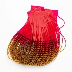 Wapsi Fly Fire Tipped Sili Legs Chenille, Braid & Body Materials