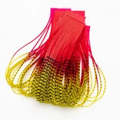 Wapsi Fly Fire Tipped Sili Legs Chenille, Braid & Body Materials