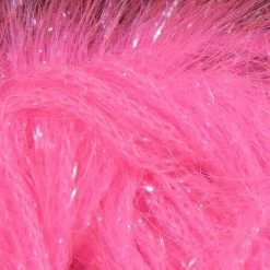 Hareline Dubbin Chenille, Braid & Body Materials Large Krystal Hackle