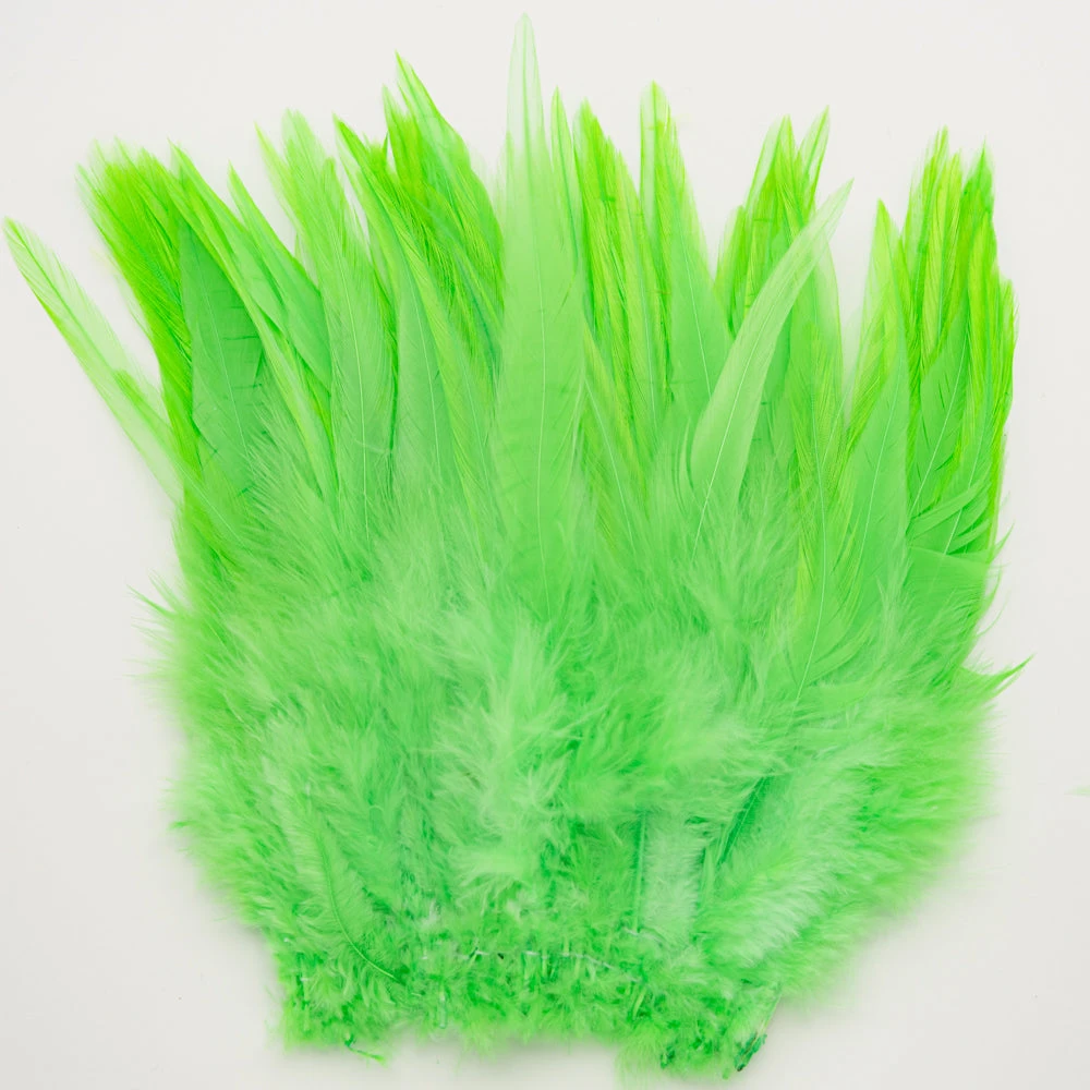 Wapsi Fly Strung Dyed Rooster Saddles - Premium Fly Tying Feathers for Fishing Flies 11 Wapsi Fly Strung Dyed Rooster Saddles