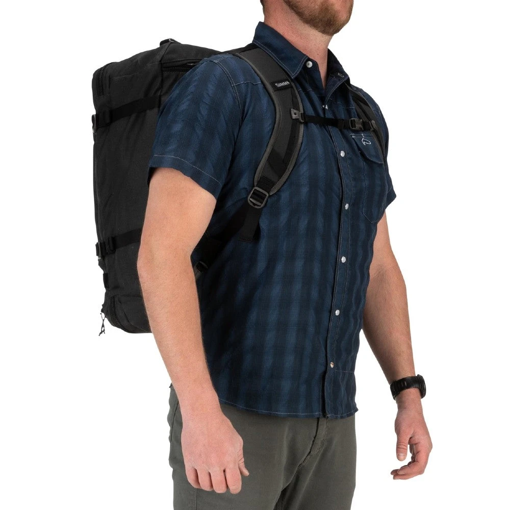 Simms GTS Tri-Carry Duffle - Durable Fly Fishing Gear Bag for Anglers 3 Simms Fishing Simms GTS Tri-Carry Duffle