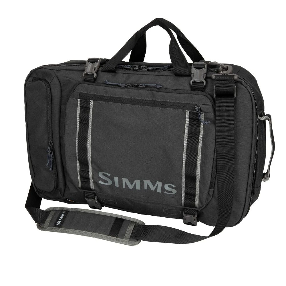 Simms GTS Tri-Carry Duffle - Durable Fly Fishing Gear Bag for Anglers 1 Simms Fishing Simms GTS Tri-Carry Duffle