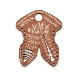 Hareline Dubbin Hareline Hackle, Hook & Bead Gauge - Essential Fly Tying Tools for Anglers 7 Hareline Dubbin Hareline Hackle, Hook & Bead Gauge