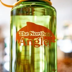 Liberty Mountain Logo Wear Northern Angler Nalgene Water Bottle Green