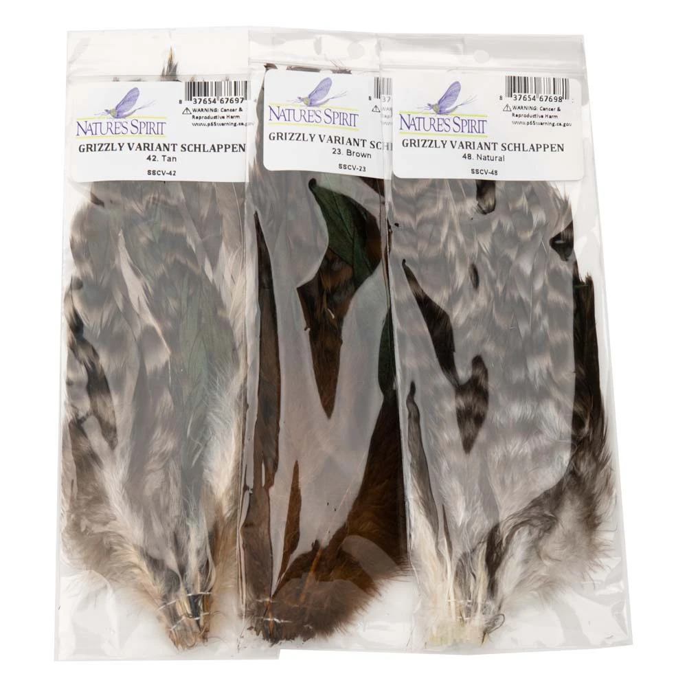 Nature's Spirit Strung Schlappen - Premium Fly Tying Feathers for Fly Fishing 1 Nature's Spirit Strung Schlappen