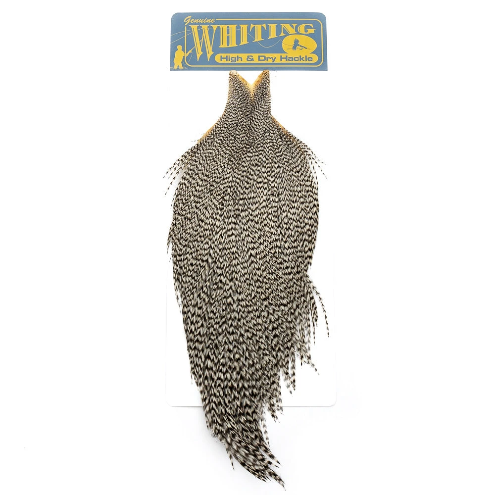 Nature's Spirit Whiting High And Dry Capes Feathers & Hackle for Fly Tying | Premium Quality 1 Nature's Spirit Whiting High And Dry Capes Feathers & Hackle