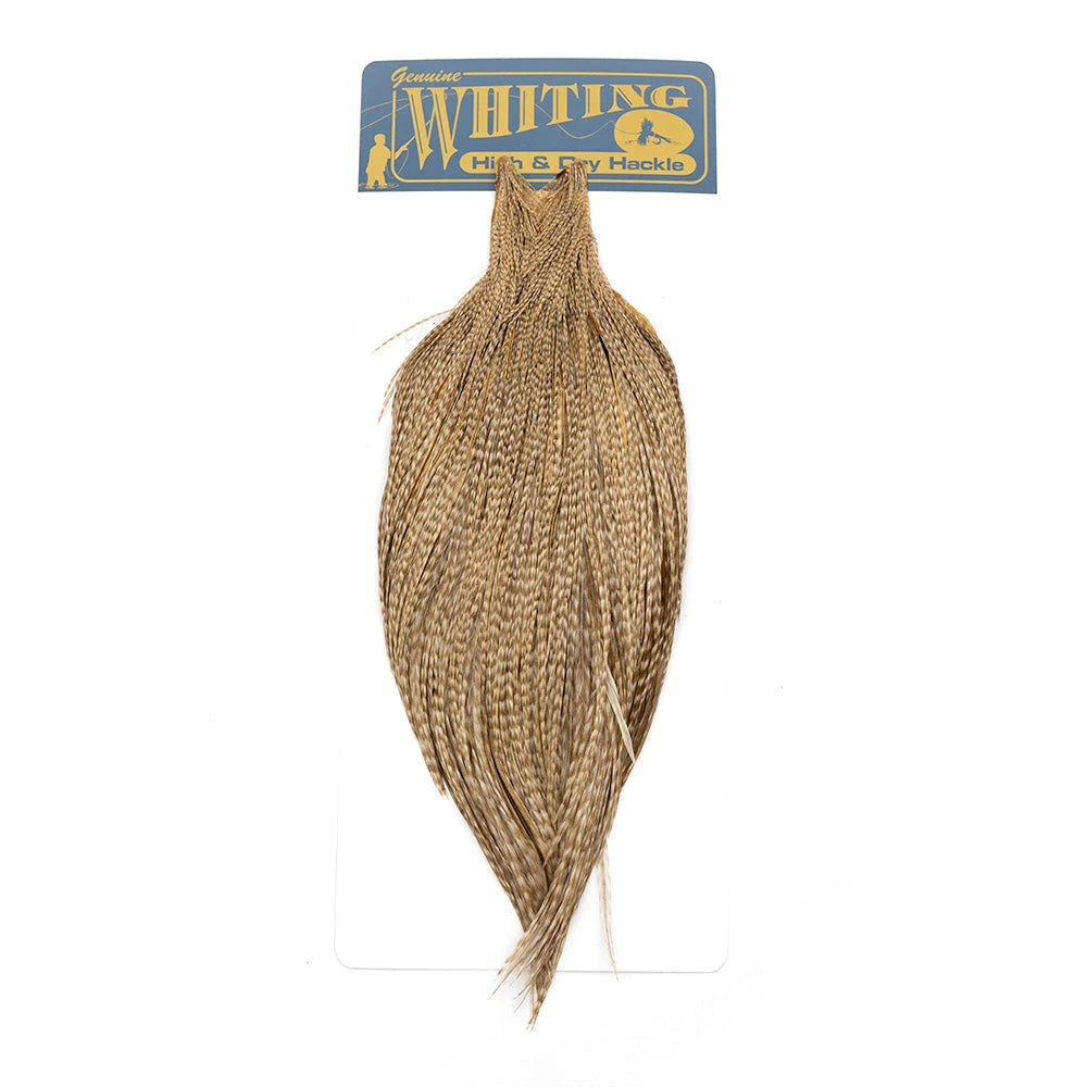 Nature's Spirit Whiting High And Dry Capes Feathers & Hackle for Fly Tying | Premium Quality 3 Nature's Spirit Whiting High And Dry Capes Feathers & Hackle