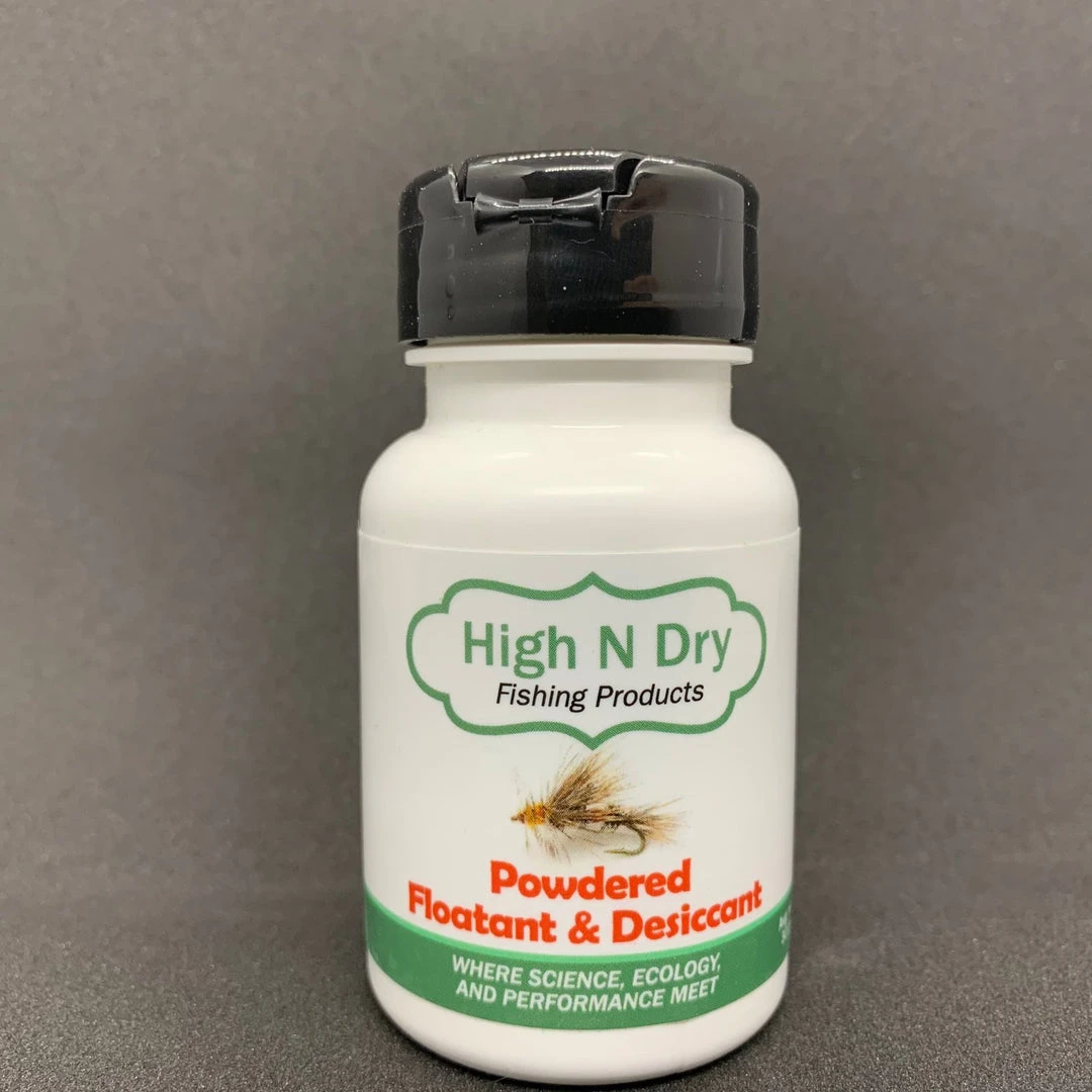High N Dry Powder Floatant for Fly Fishing - Essential Tools & Accessories 1 High N Dry Powder Floatant Tools & Accessories