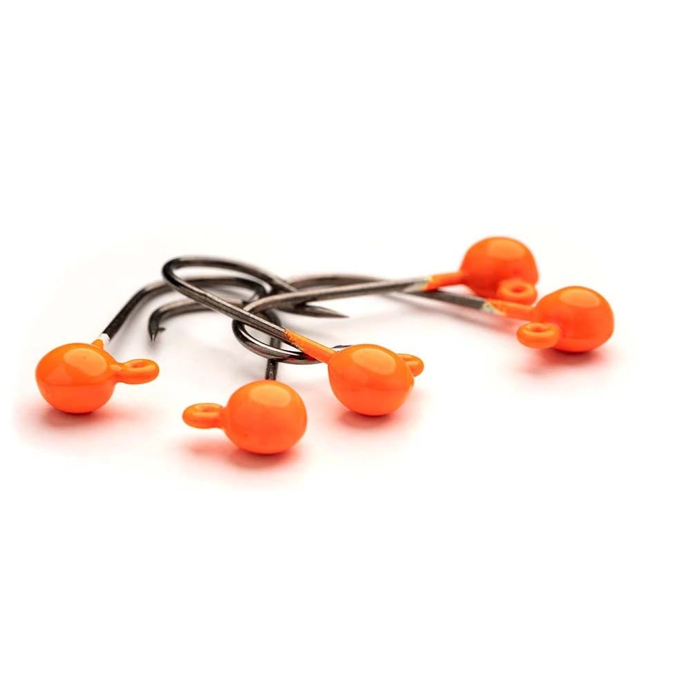 Hareline Dubbin Hareline Round Lead Jigheads Hooks & Shanks for Fly Tying - Premium Quality Fishing Accessories 1 Hareline Dubbin Hareline Round Lead Jigheads Hooks & Shanks