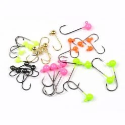 Hareline Dubbin Hareline Round Lead Jigheads Hooks & Shanks