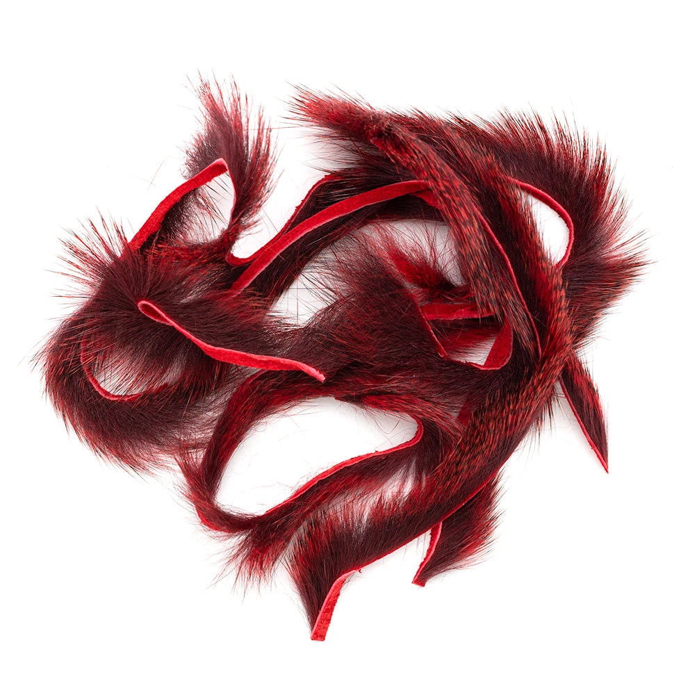 Wapsi Fly Pine Squirrel Zonkers Fur & Hair for Fly Tying - Premium Quality 4 Wapsi Fly Pine Squirrel Zonkers Fur & Hair