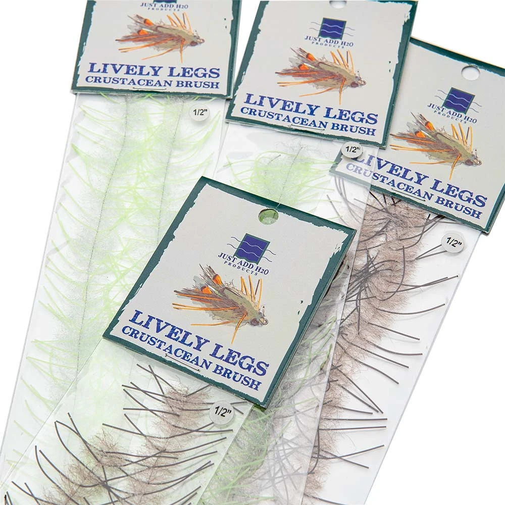 Renzetti Lively Leg Crustacean Brushes - Premium Fly Tying Chenille & Braid Materials 1 Renzetti Lively Leg Crustacean Brushes