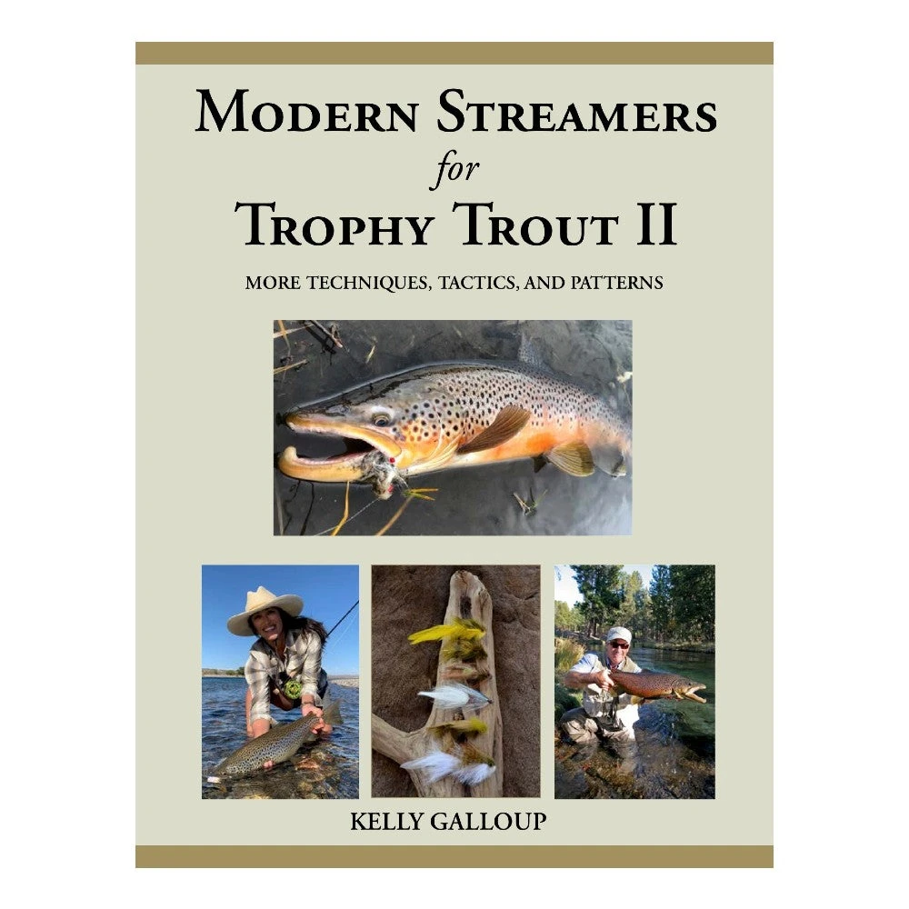 Modern Streamers For Trophy Trout II By Kelly Galloup - Angler's Book Supply 1 Angler's Book Supply Books & DVDs Modern Streamers For Trophy Trout II By Kelly Galloup