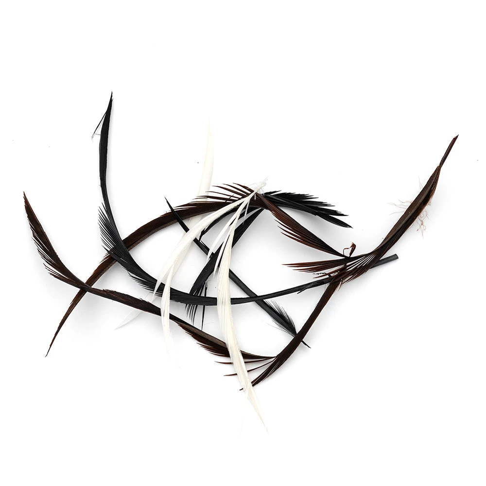 Hareline Dubbin UV2 Goose Biots - Premium Feathers & Hackle for Fly Tying 4 Hareline Dubbin Feathers & Hackle UV2 Goose Biots