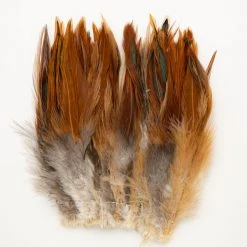 Wapsi Fly Strung Natural Rooster Saddles Feathers & Hackle