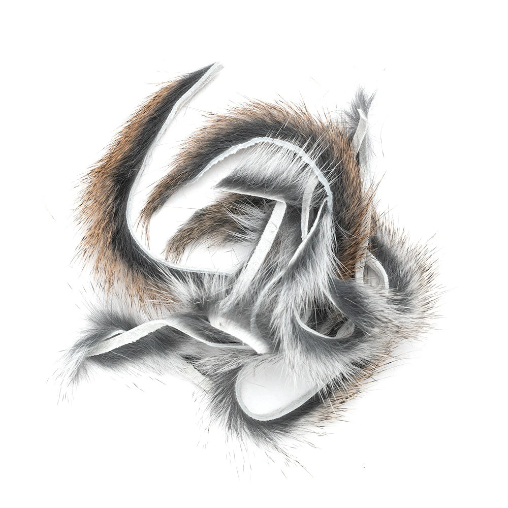 Wapsi Fly Pine Squirrel Zonkers Fur & Hair for Fly Tying - Premium Quality 5 Wapsi Fly Pine Squirrel Zonkers Fur & Hair