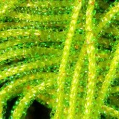 Hareline Dubbin Pearl Core Braid Chenille - Premium Fly Tying Material for Realistic Fly Patterns 11 Hareline Dubbin Pearl Core Braid Chenille, Braid & Body Materials