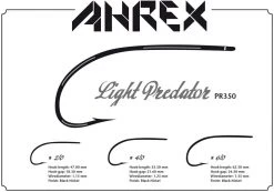 Hareline Dubbin Ahrex PR350 Light Predator Hooks & Shanks