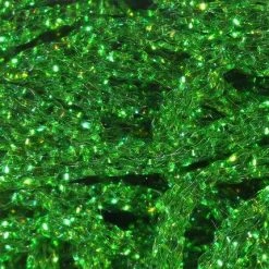 Hareline Dubbin Chenille, Braid & Body Materials Dyed Pearl Diamond Braid