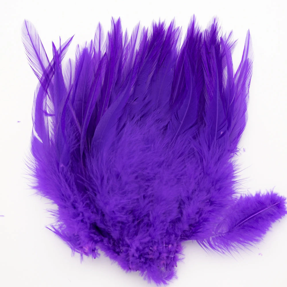 Wapsi Fly Strung Dyed Rooster Saddles - Premium Fly Tying Feathers for Fishing Flies 3 Wapsi Fly Strung Dyed Rooster Saddles