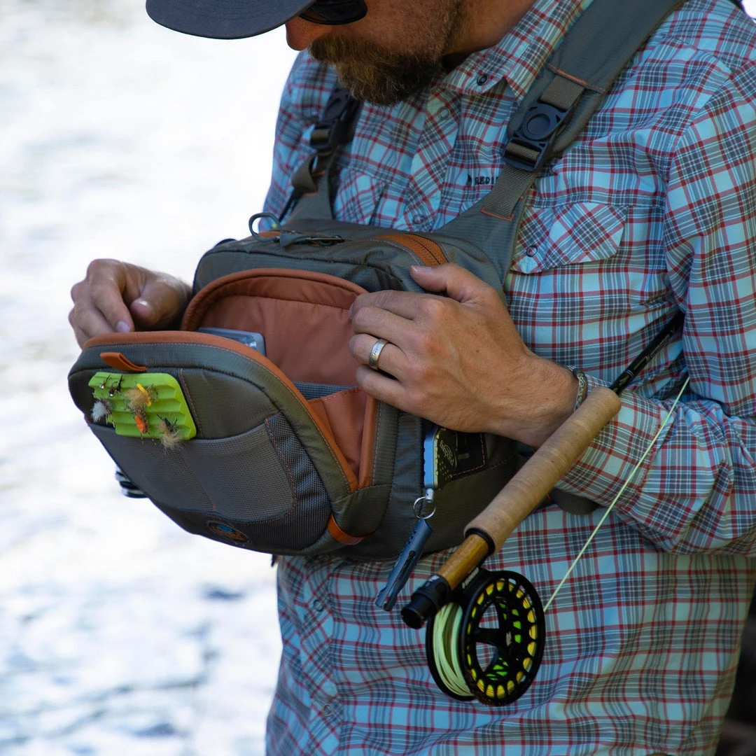 Fishpond Cross-Current Chest Pack - Durable Fly Fishing Gear for Anglers 3 Packs, Vests & Bags Fishpond Cross-Current Chest Pack