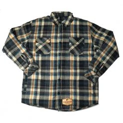 ATS Printing Shirts & Sweatshirts Northern Angler Quilted Flannel Shirt Plaid