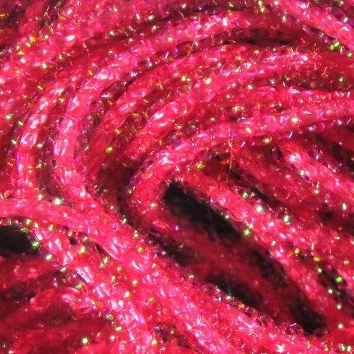 Hareline Dubbin Pearl Core Braid Chenille - Premium Fly Tying Material for Realistic Fly Patterns 6 Hareline Dubbin Pearl Core Braid Chenille, Braid & Body Materials