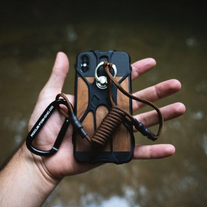 Rogue Fishing Rogue Protector Phone Tether - Secure Phone Holder for Anglers - Durable Fishing Accessory 2 Rogue Fishing Rogue Protector Phone Tether